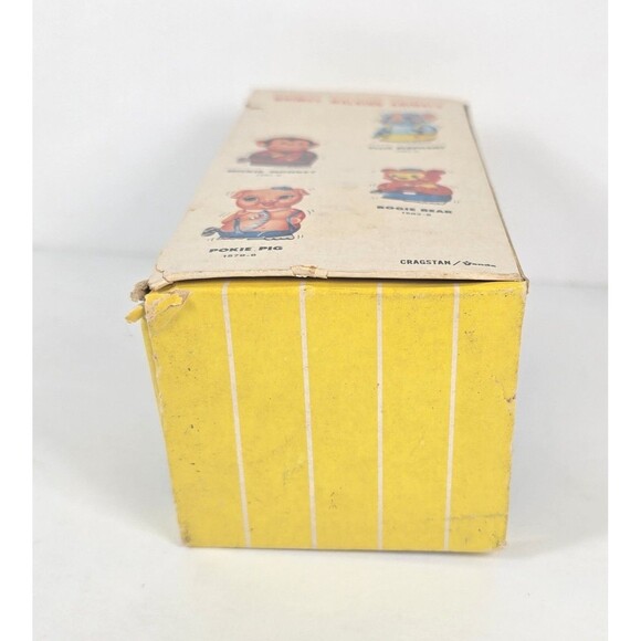 Vintage Cragstan Whimsy Wind Up Tin Toy Ellie Elephant 1580-6 NGS Works - Picture 9 of 10